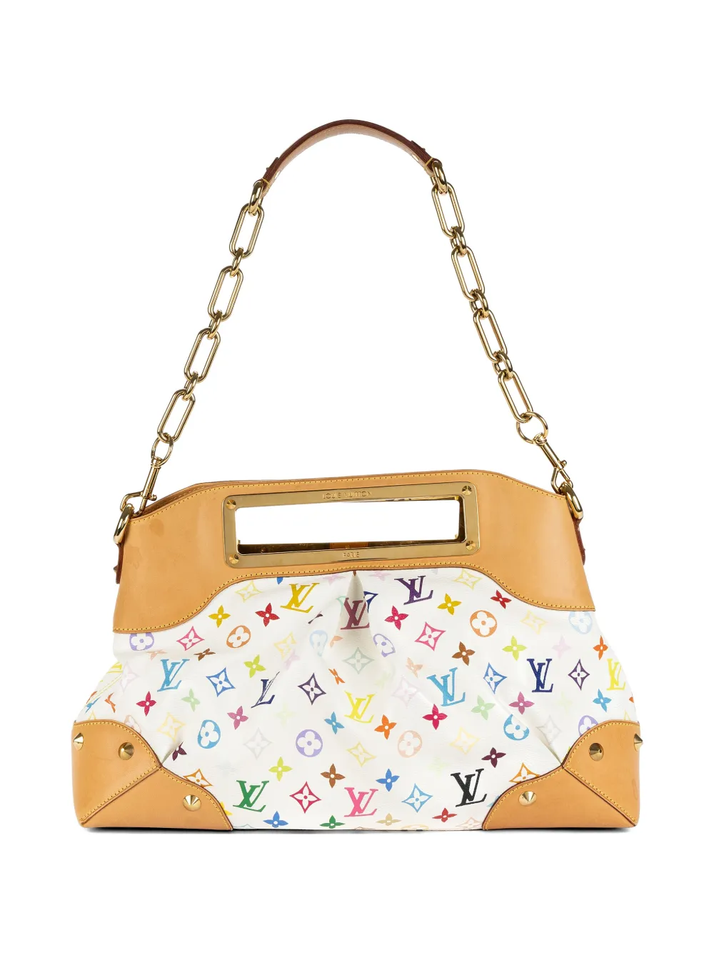 Louis Vuitton Pre-Owned Monogram Multicolore Judy shoulder bag - Bianco