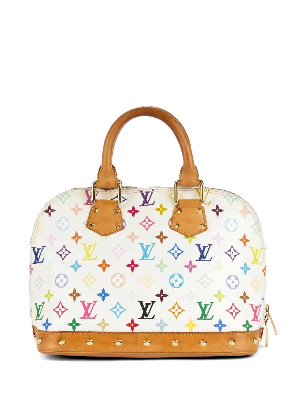 Louis Vuitton Pre-Owned Monogram Multicolore Alma shopper Wit