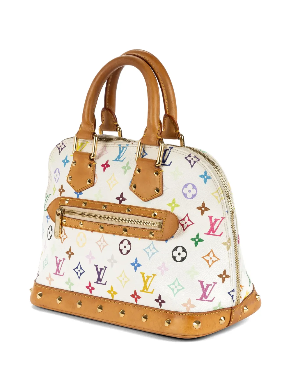 Louis Vuitton Pre-Owned Monogram Multicolore Alma shopper Wit