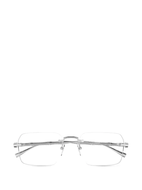 Gucci Eyewear rimless Bamboo glasses