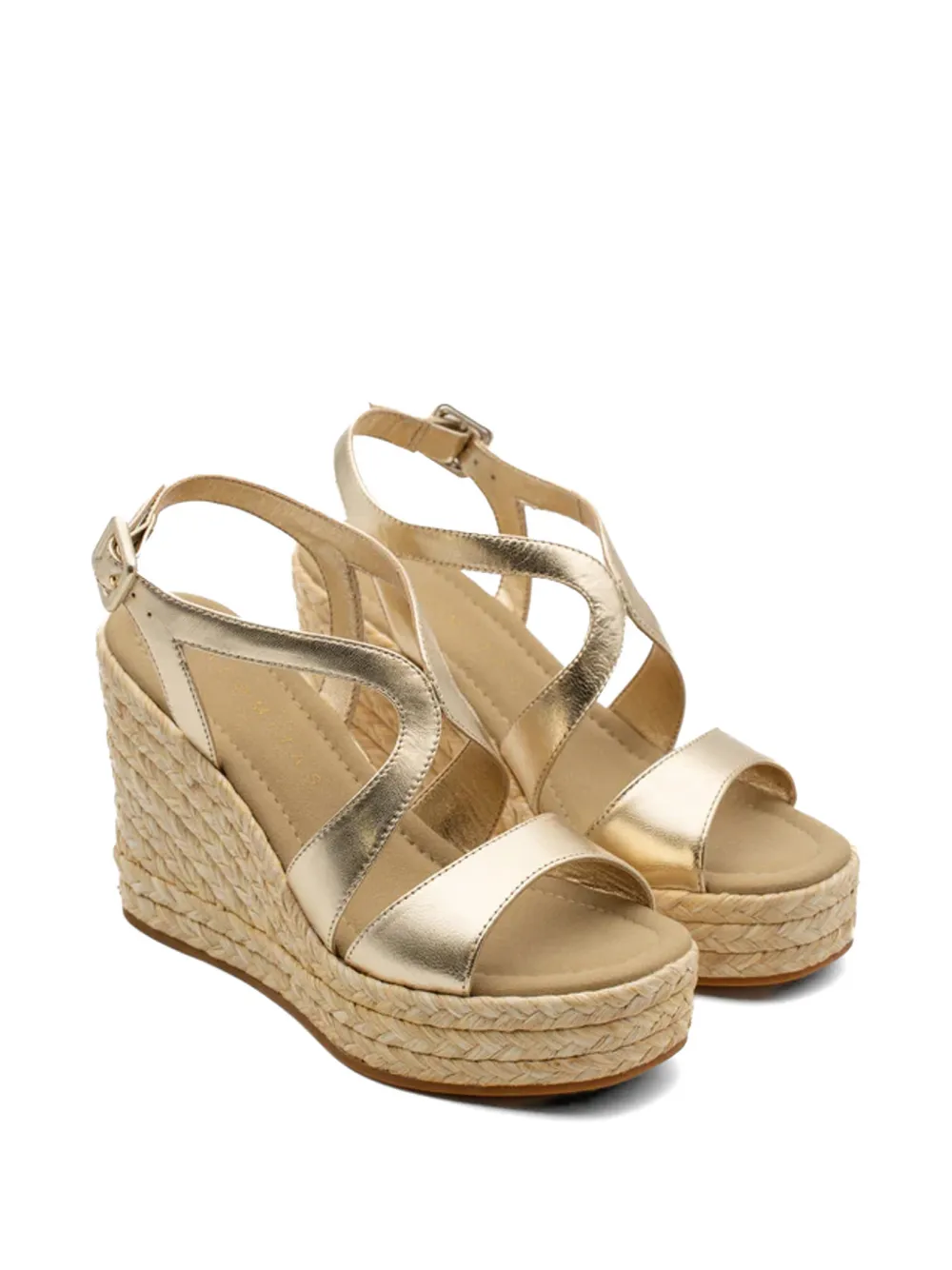 Palomitas By Paloma Barcelò Fauna wedge sandals Goud