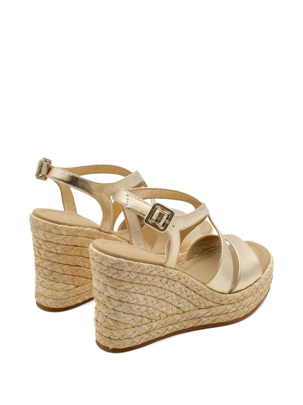 Palomitas By Paloma Barcelò Fauna wedge sandals Goud