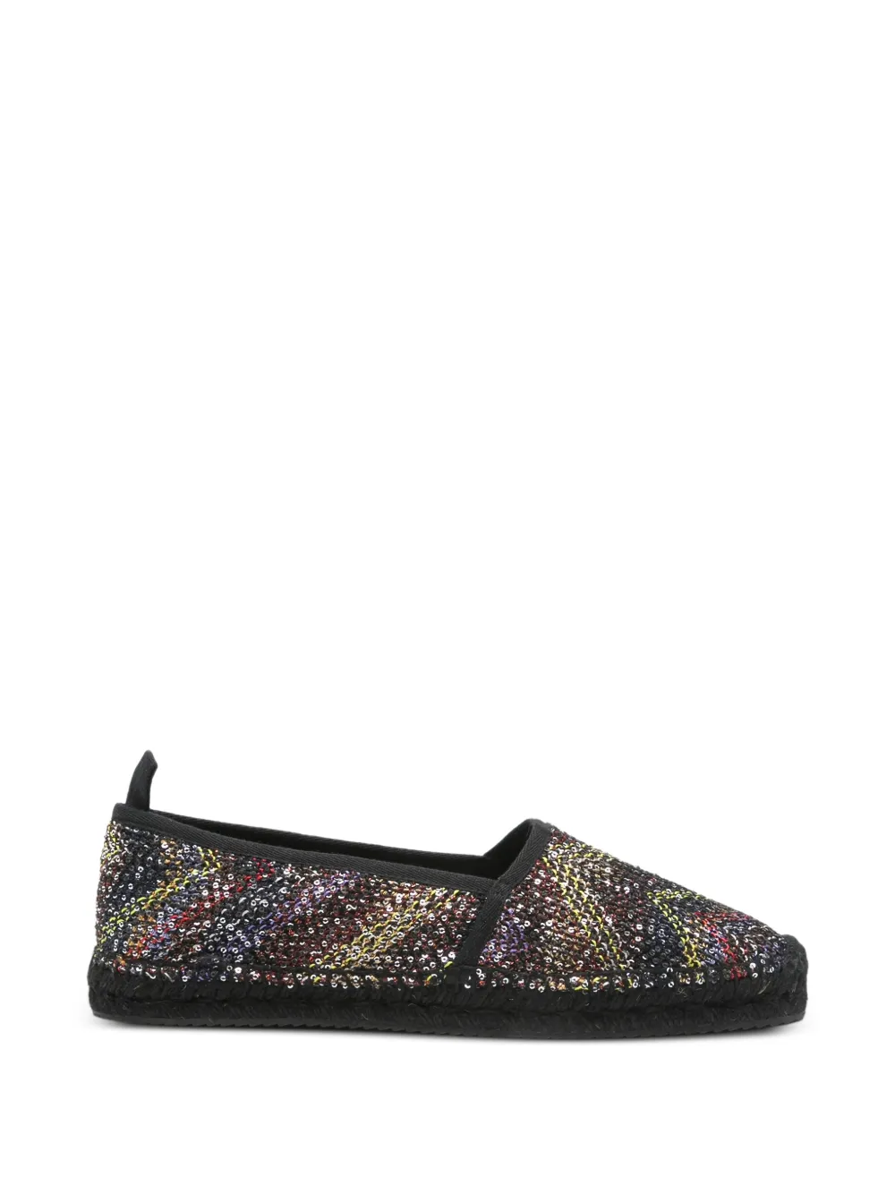 Missoni sequin-embellished espadrilles - Nero