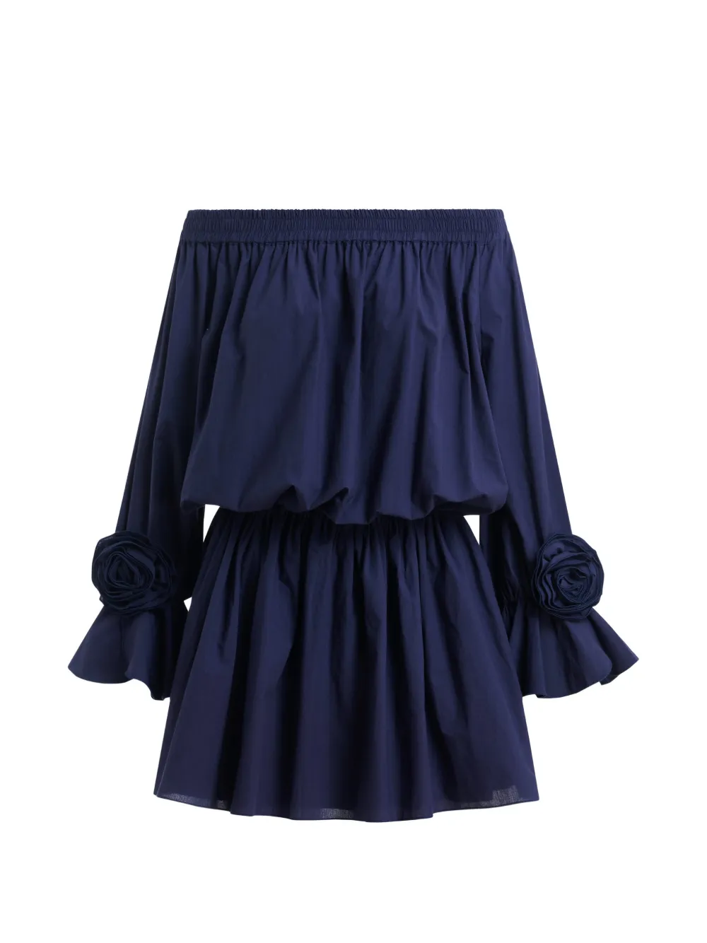 Essentiel Antwerp rosette-embellished mini dress - Blu