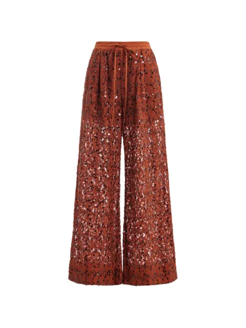 Essentiel Antwerp sequin-embellished trousers