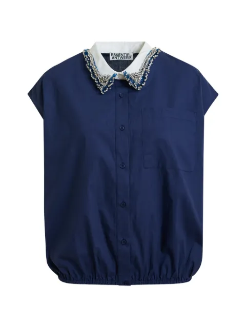 Essentiel Antwerp bead-embellished shirt