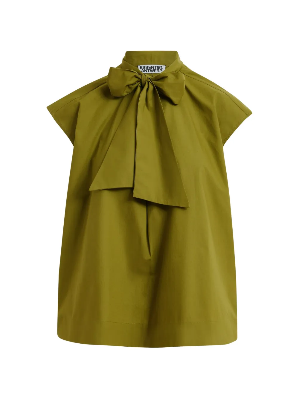 Essentiel Antwerp bow-detail blouse - Verde