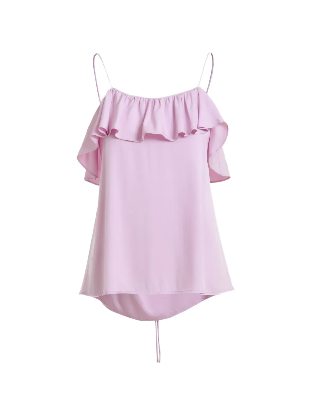 Essentiel Antwerp ruffled-neck top - Viola