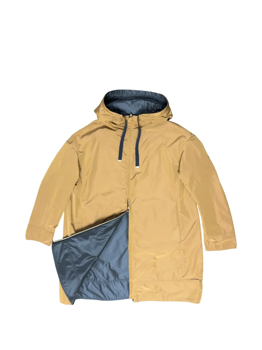 Herno reversible hooded raincoat - Toni neutri
