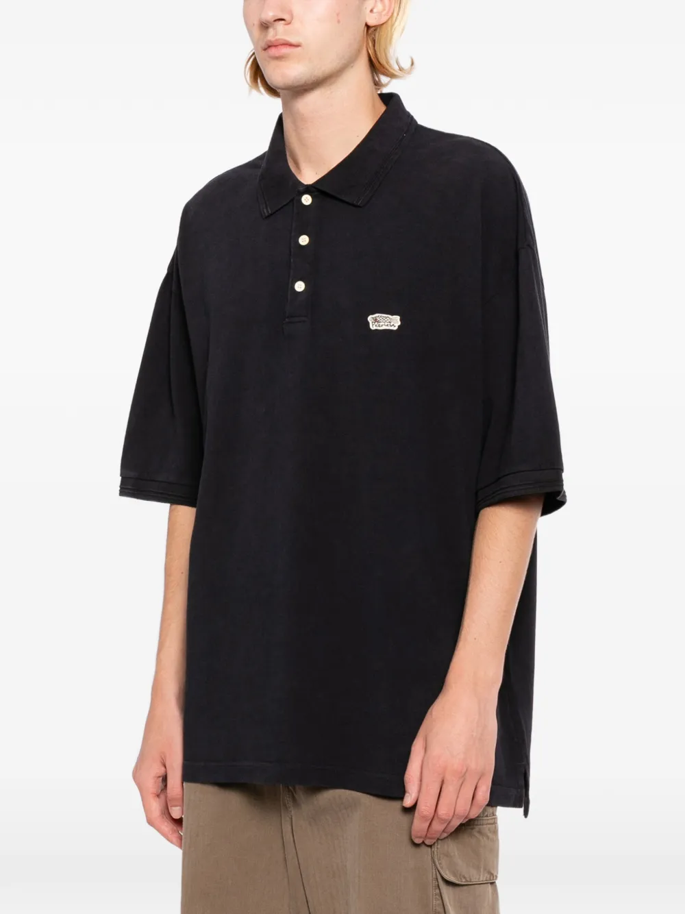  Visvim Polo Mondo Weller - Negro 