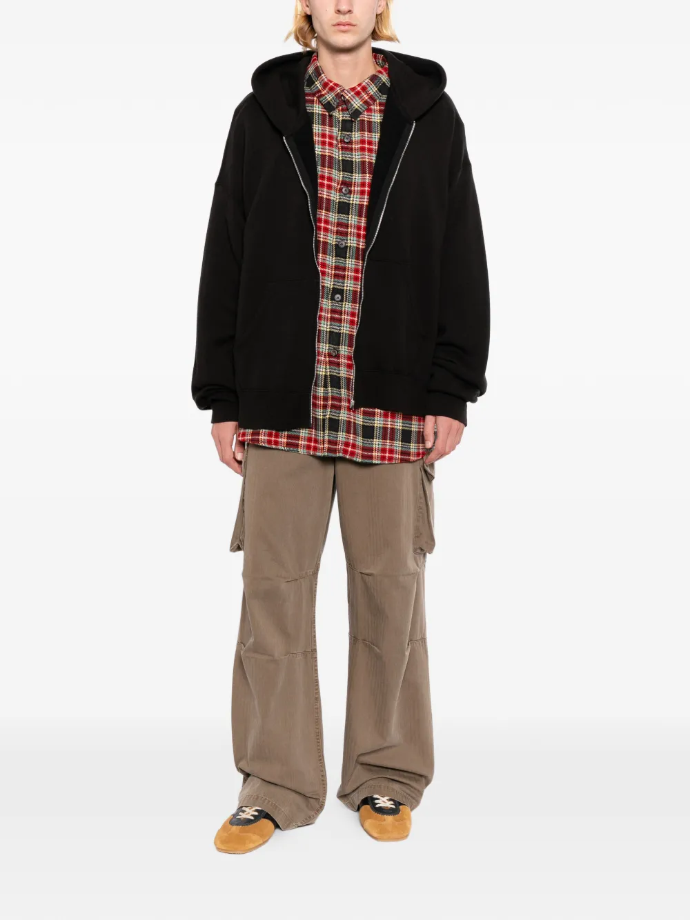 visvim Jumbo SB hoodie met rits Zwart