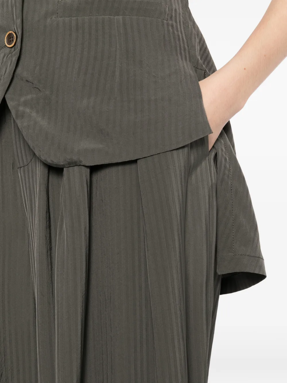 Uma Wang Poetic broek Grijs