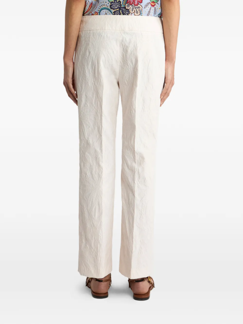 ETRO Straight broek Beige