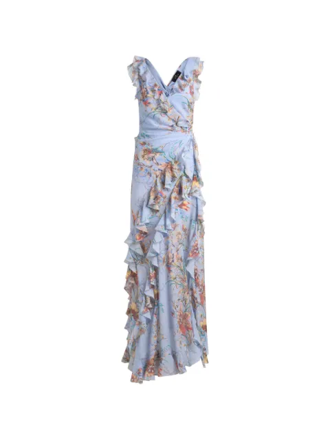 ETRO ruffled cut-out maxi dress
