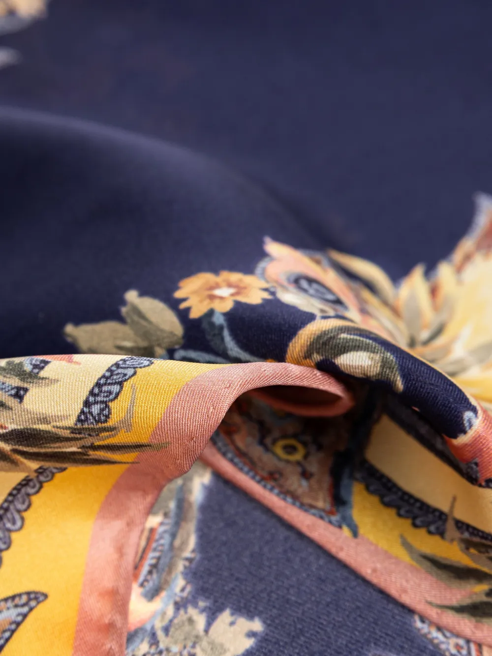 ETRO Asymmetrische sjaal met paisley-print Roze