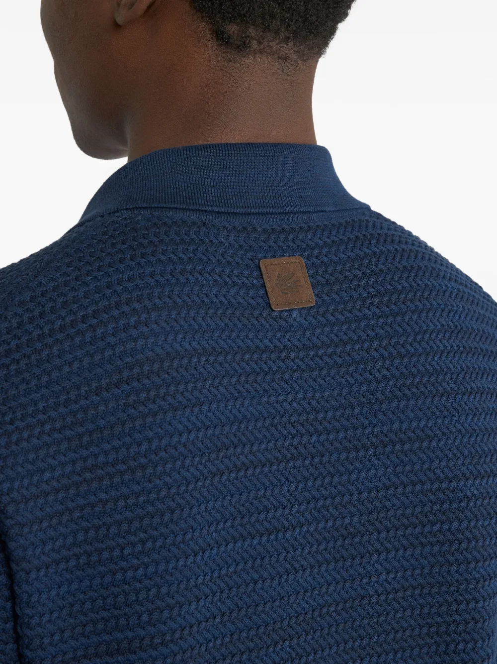 ETRO Trui met V-hals Blauw