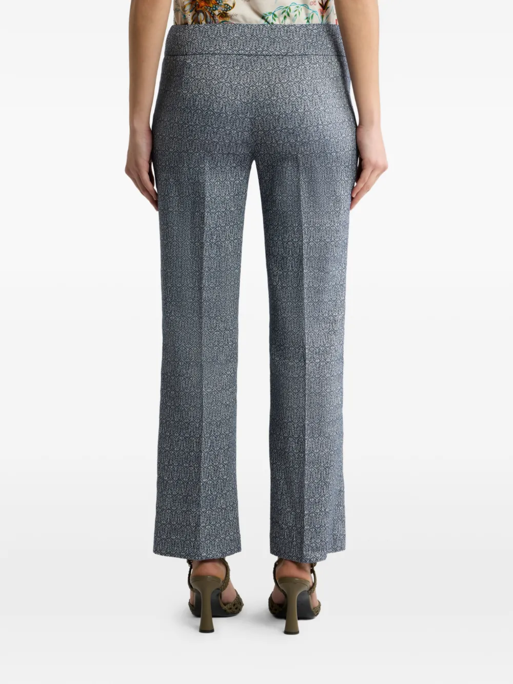 ETRO Straight broek Blauw