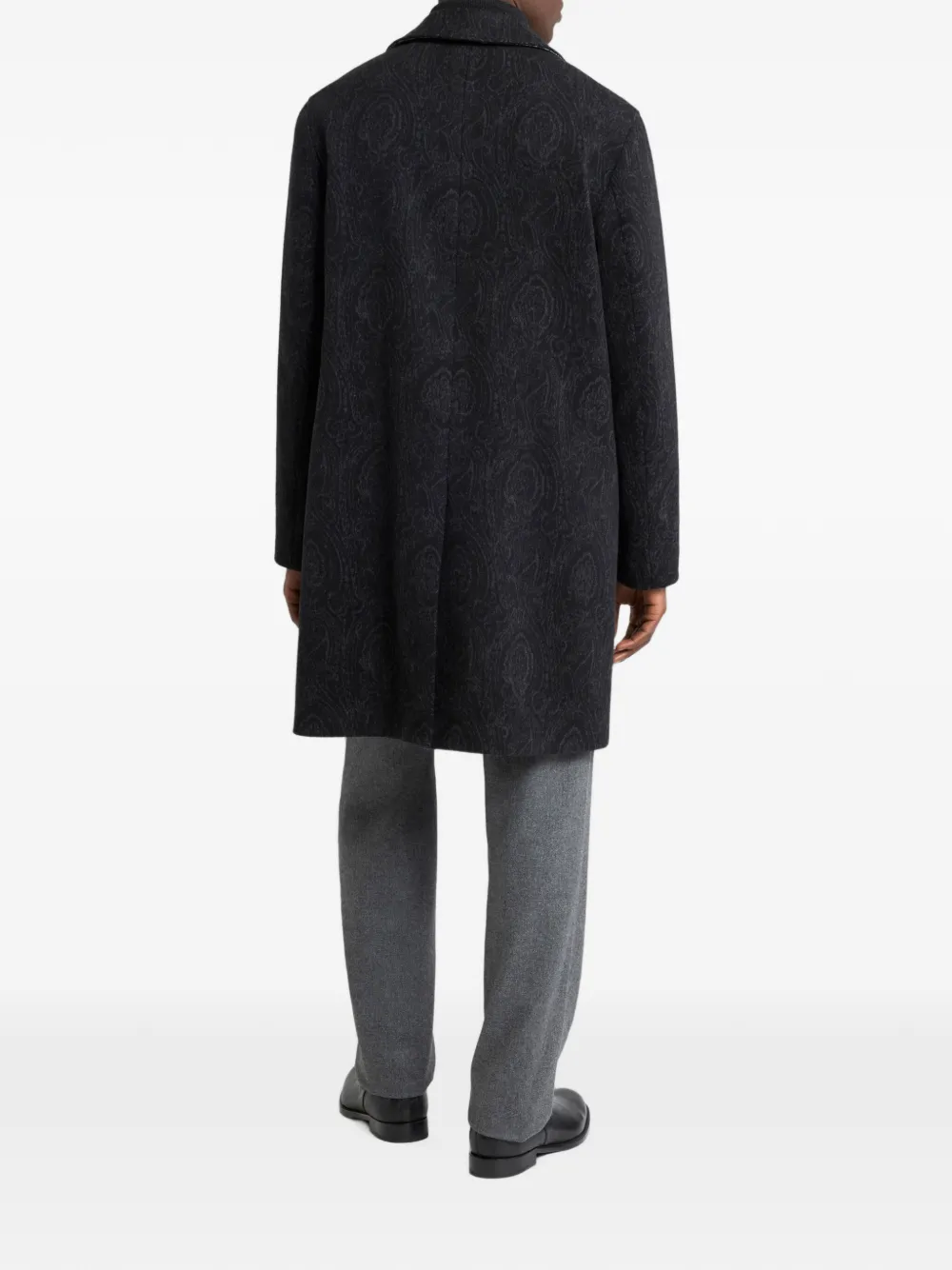ETRO Arnica jas met jacquard Zwart