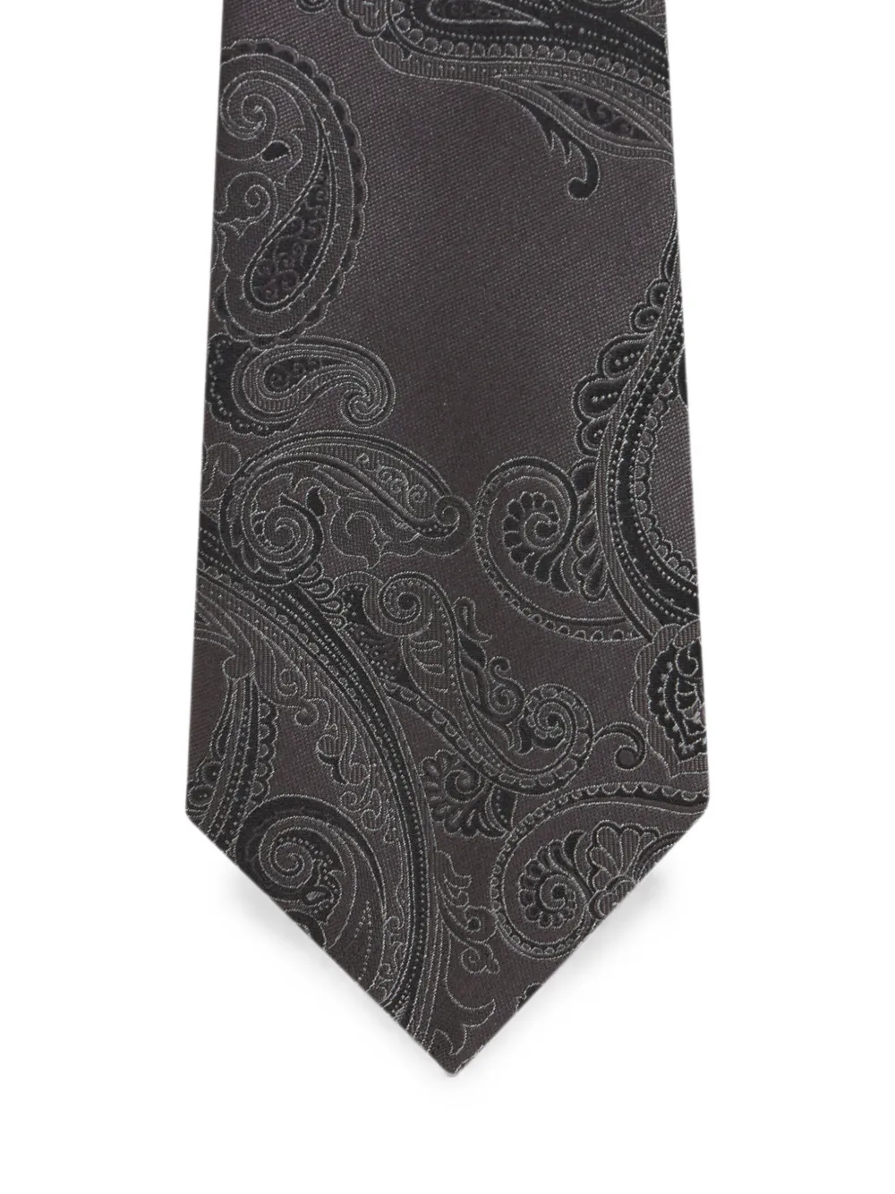 ETRO Stropdas met paisley-jacquard Grijs
