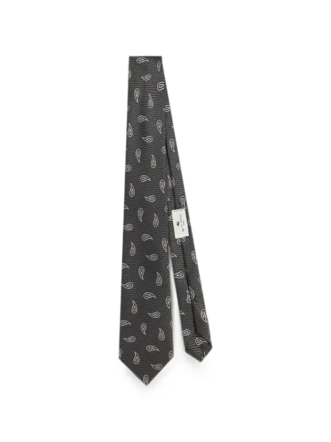 ETRO paisley-jacquard tie