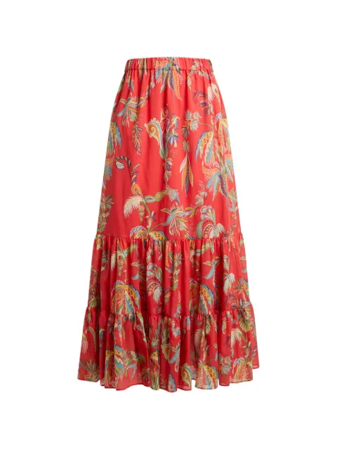 ETRO cotton paisley-print maxi skirt