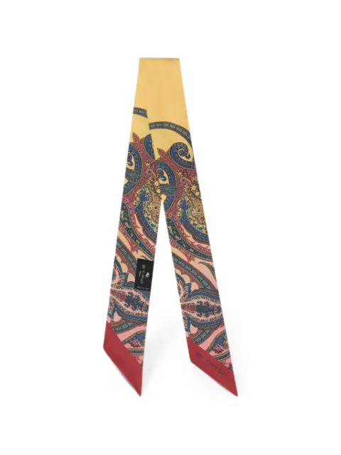 ETRO Paisley-print silk scarf