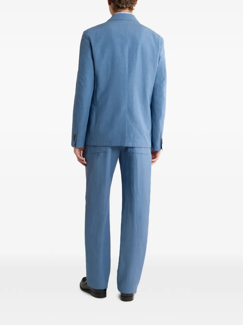 ETRO Blazer met enkele rij knopen Blauw