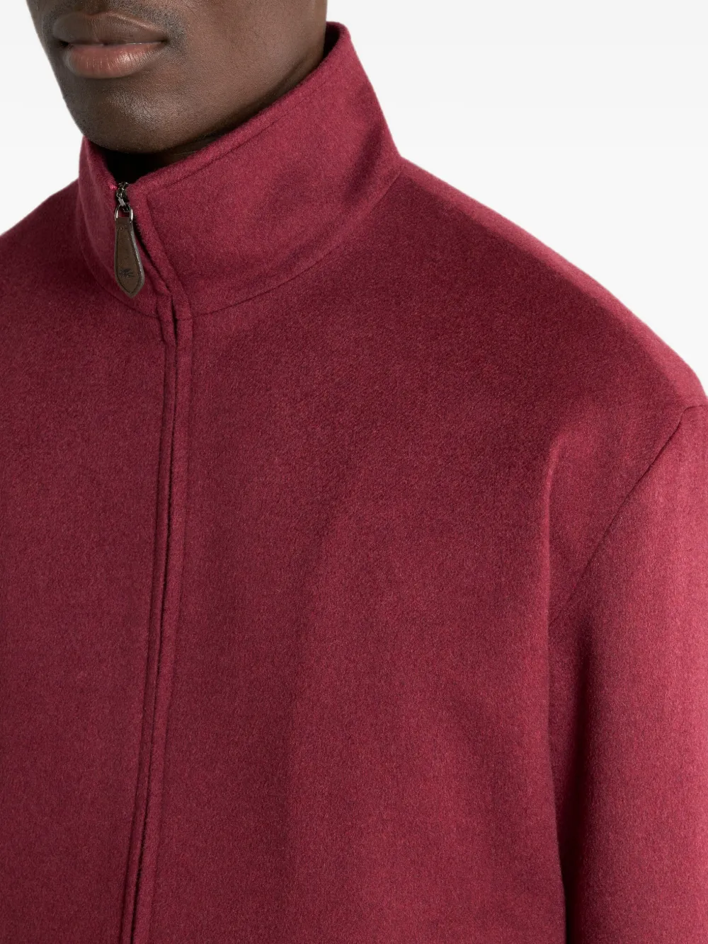 ETRO Jack met opstaande kraag Rood