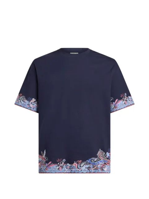 ETRO paisley-print T-shirt