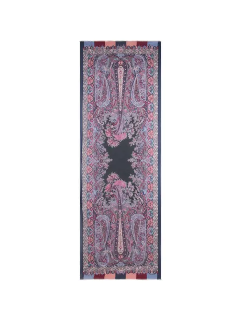 ETRO floral paisley-motif scarf