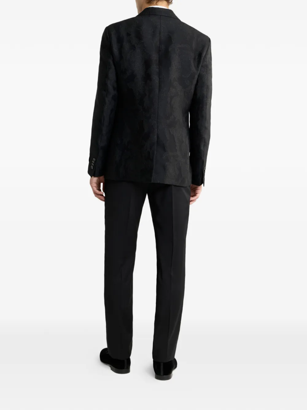ETRO Blazer met enkele rij knopen Zwart