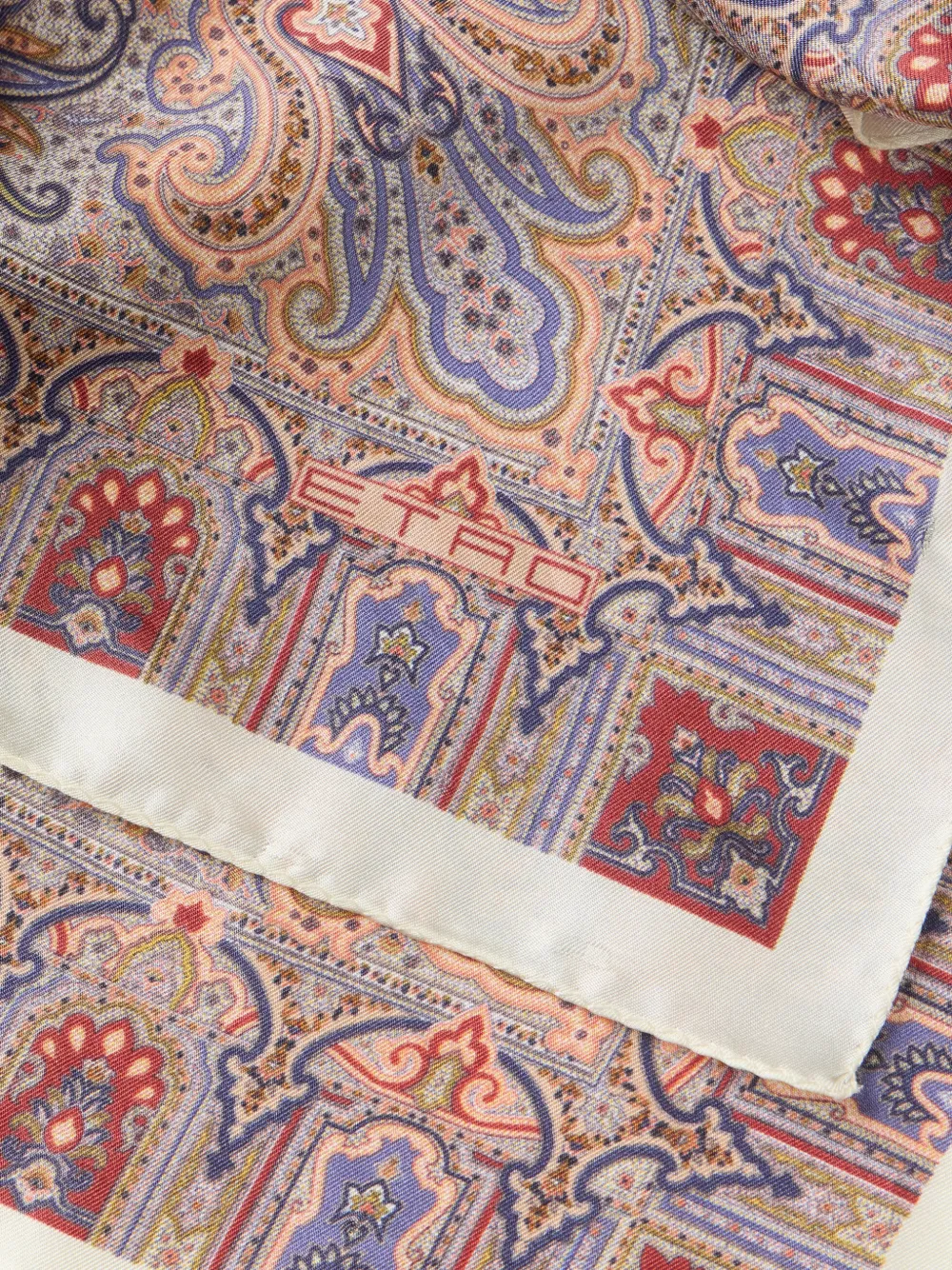 ETRO Pochet met paisley-print Beige