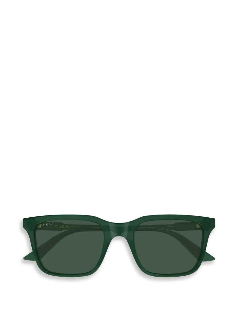 Gucci Eyewear square-frame sunglasses - Verde