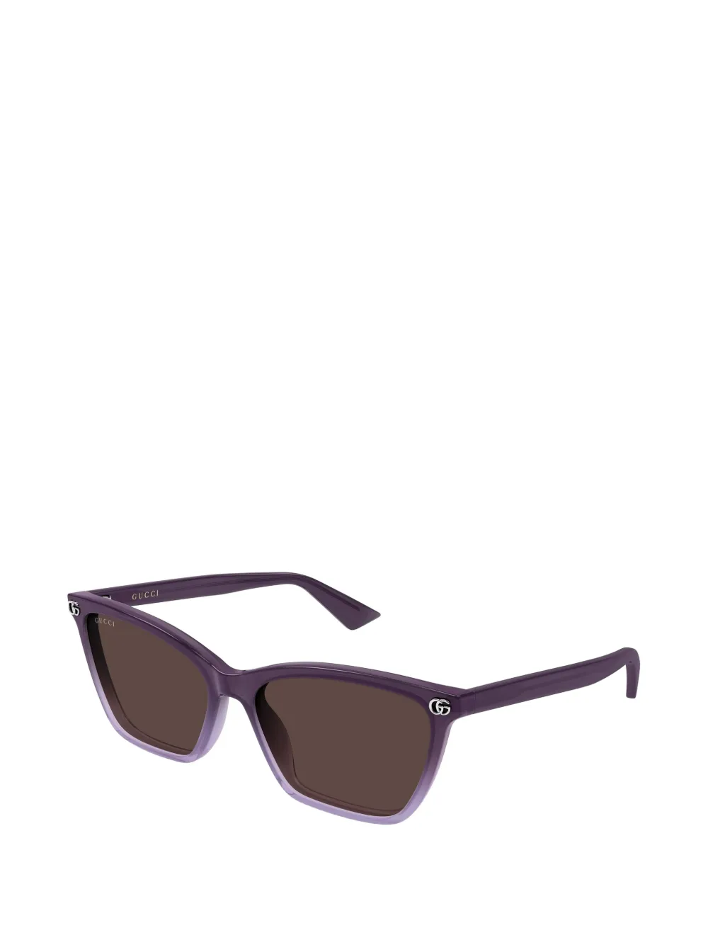 Gucci Eyewear Zonnebril met cat-eye montuur Paars