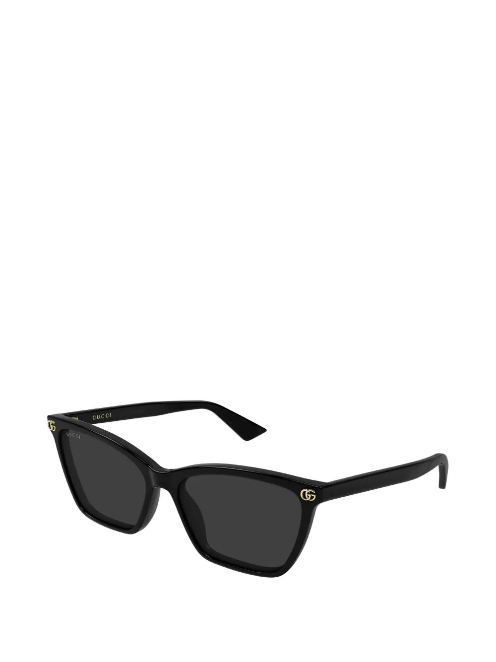 Gucci Eyewear ダブルG スクエア サングラス | ブラック | FARFETCH JP