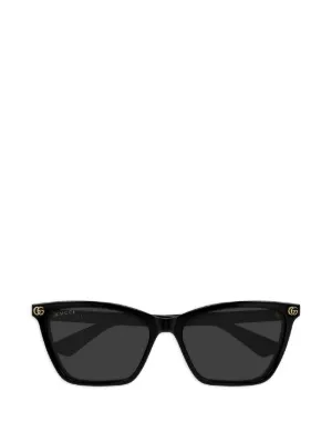 Ferragamo Eyewear ガンチーニ キャットアイ サングラス | ブラック
