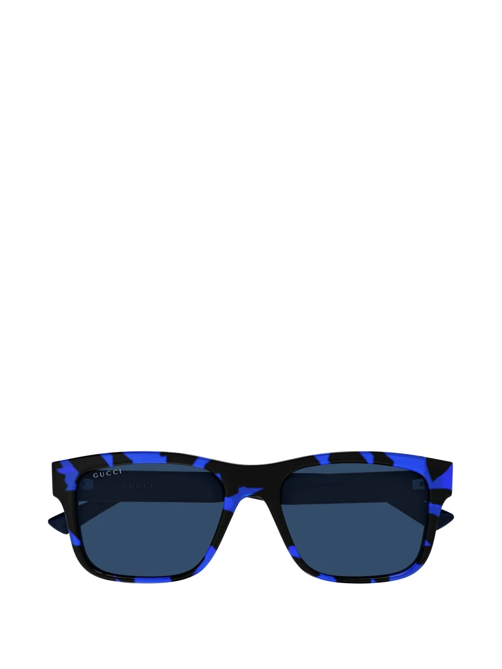 Gucci Eyewear rectangle-frame sunglasses - Blau