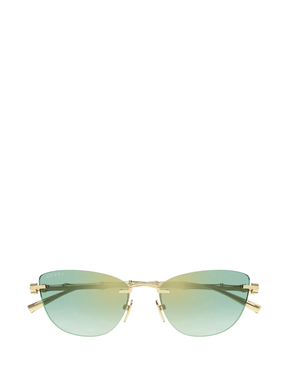 Gucci Eyewear cat-eye sunglasses - Gold
