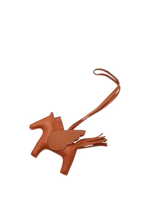 Hermès Pre-Owned 2023 Milo Lambskin GriGri Rodeo Bag Charm PM key chain
