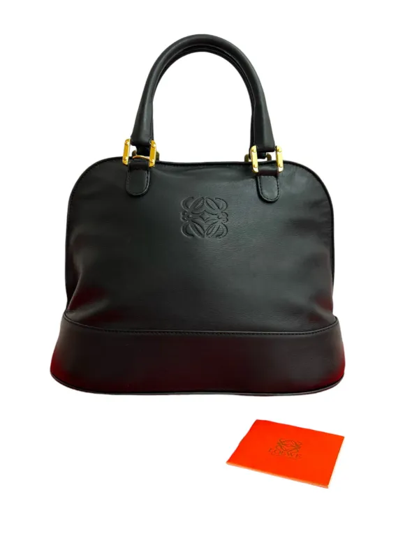 Loewe Pre-Owned 2010-2026 レザー アナグラム ハンドバッグ 