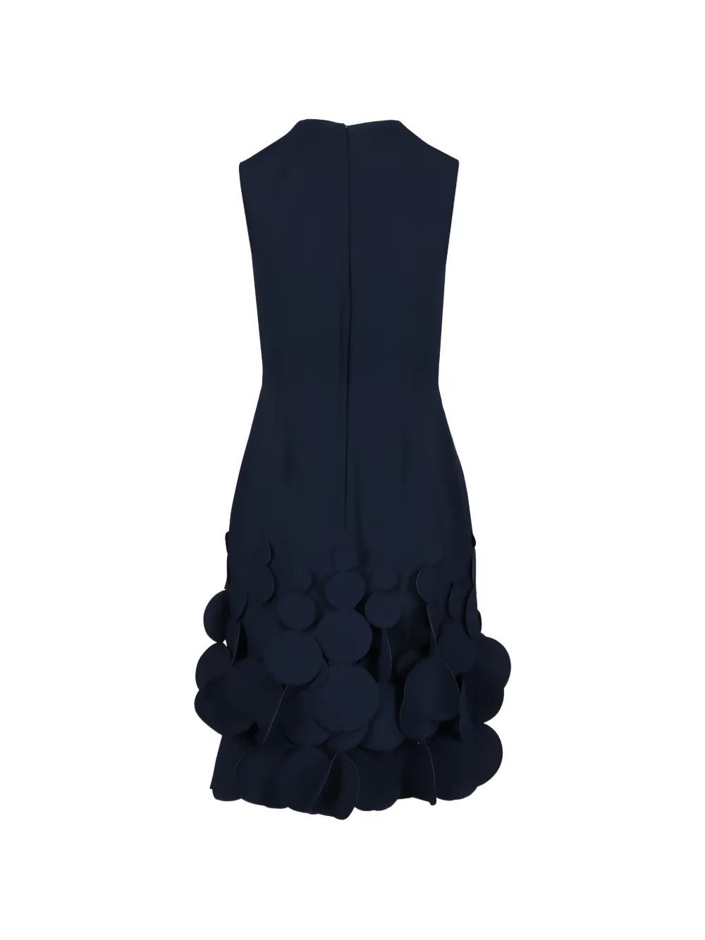 Catherine Regehr Jackie mouwloze jurk met applicatie Blauw