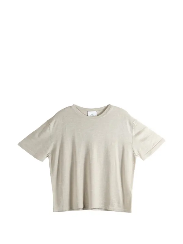 The Elder Statesman Lenny Short-sleeve T-shirt in Neutrals