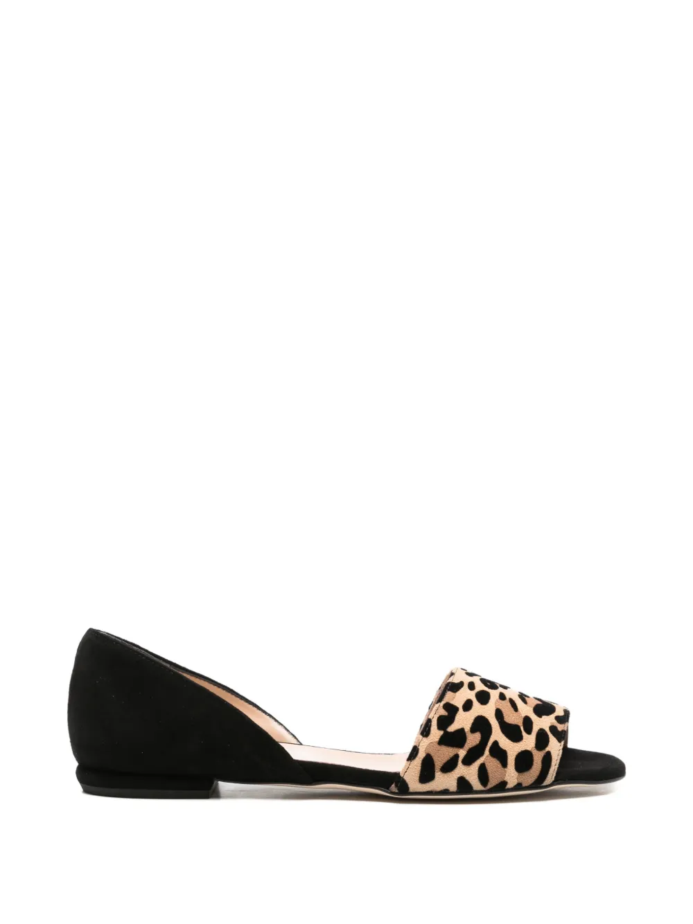 Il Borgo d'Orsay leopard-print sandals