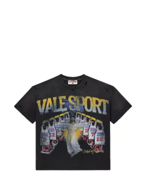 HOF distressed cotton T-shirt 2