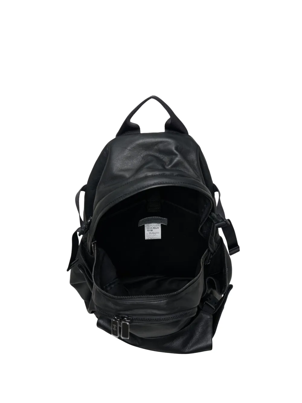 Yohji Yamamoto multi-pocket backpack - Nero