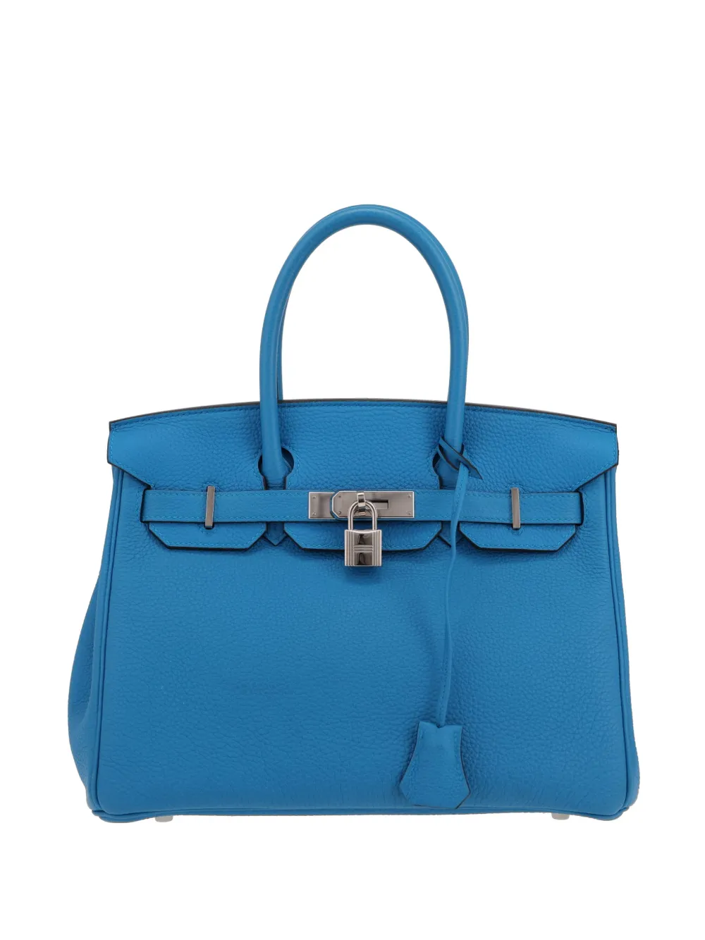 Hermès Pre-Owned 2017 Birkin 30 leather handbag - Blau