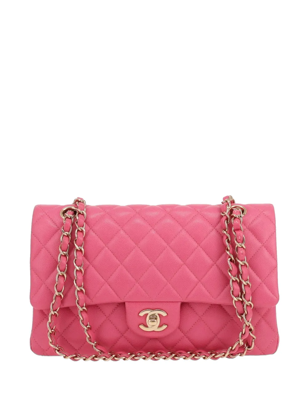 CHANEL Pre-Owned 2021 Timeless Classic quilted shoulder bag - Rosa