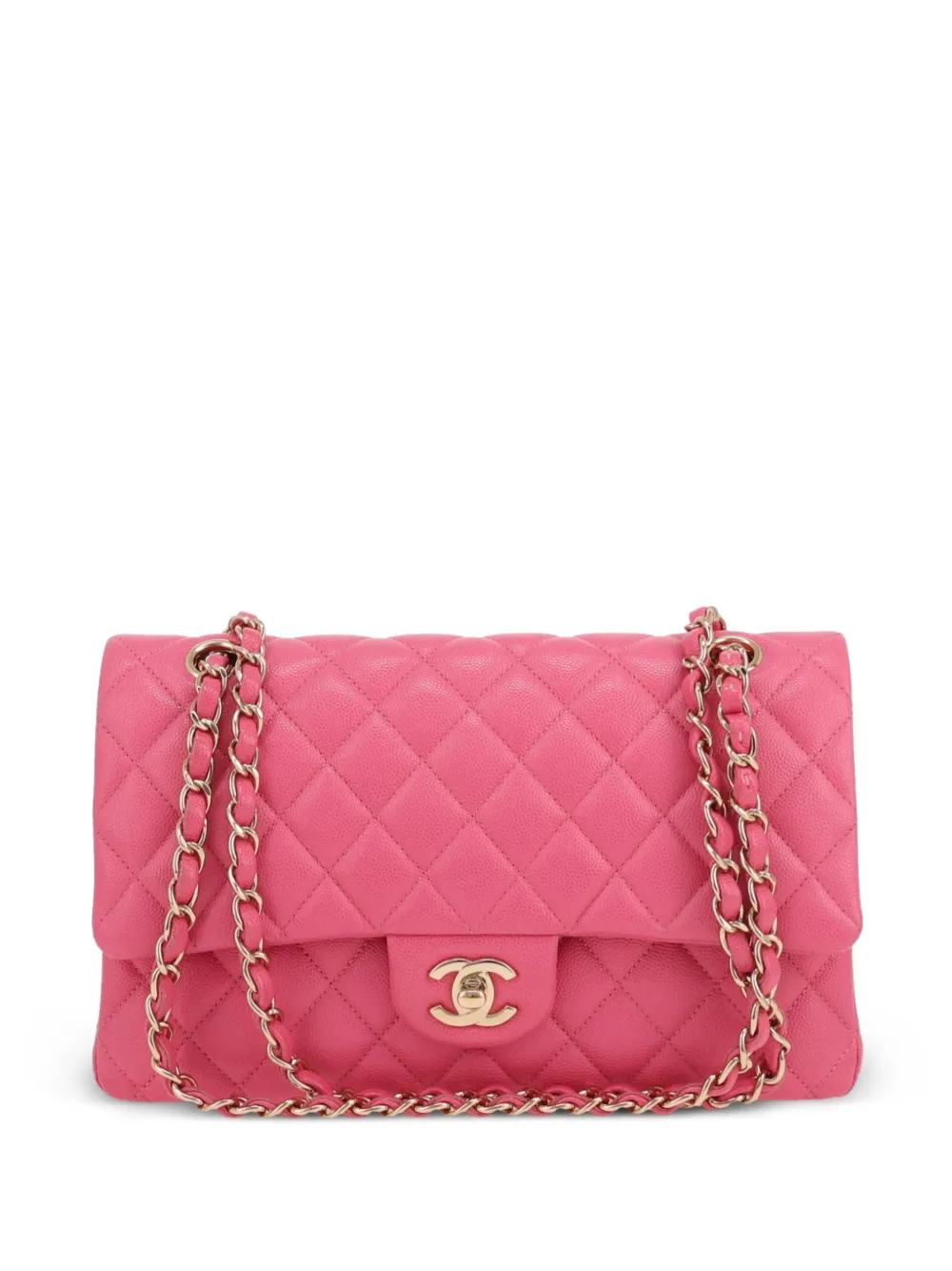 CHANEL Pre-Owned 2021 Timeless Classic quilted shoulder bag - Rosa