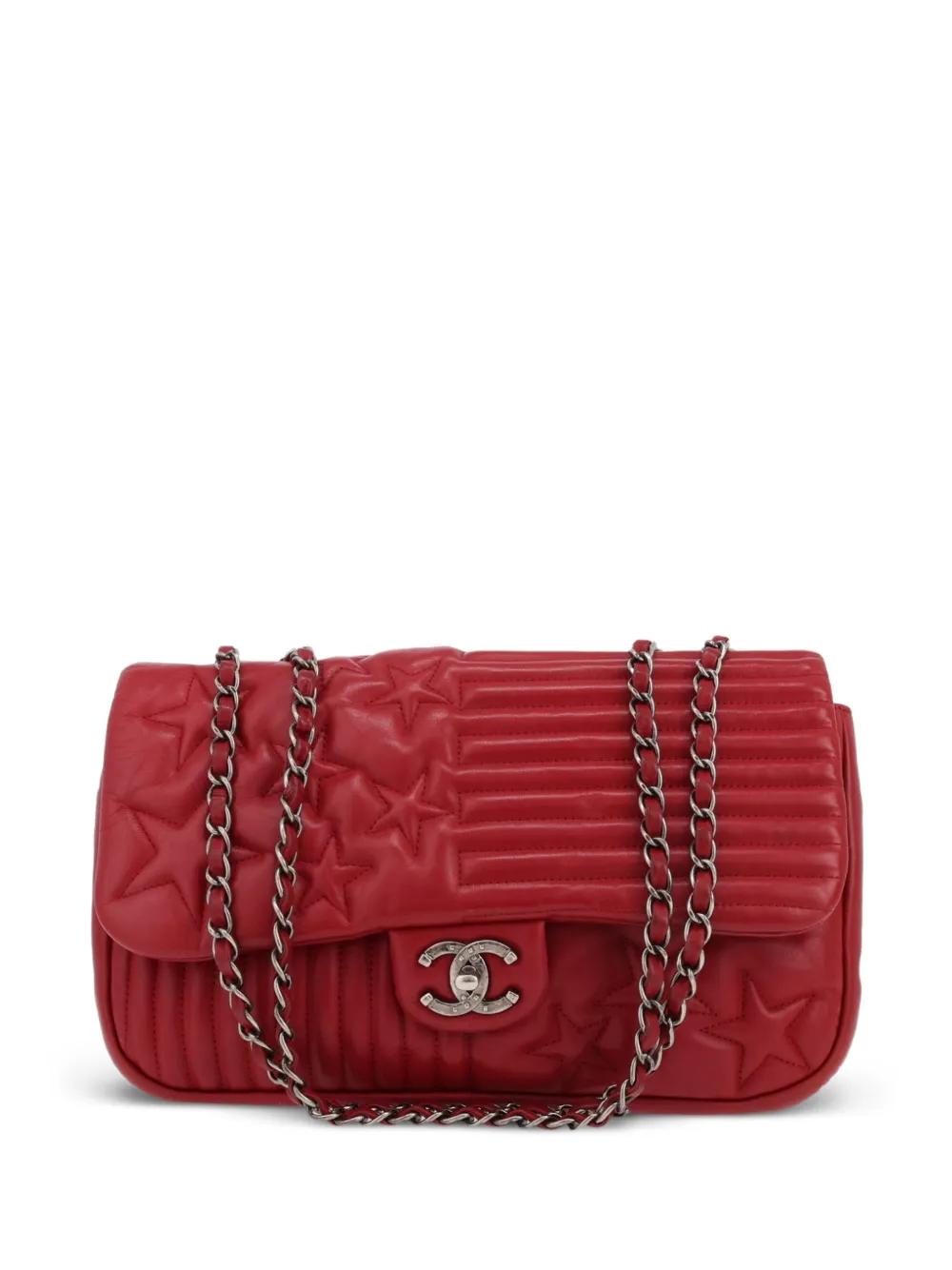 CHANEL Pre-Owned 2014 Paris-Dallas quilted shoulder bag - Red