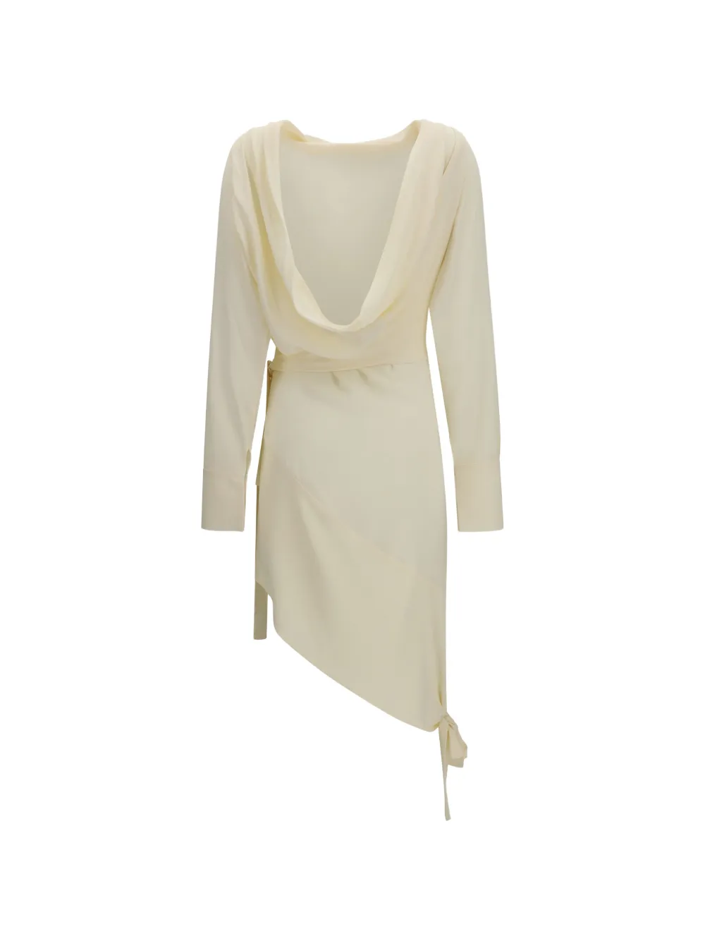 FRANCESCO MURANO Chemisier wikkeljurk Beige